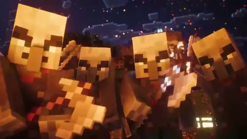 Minecraft Dungeons II title card