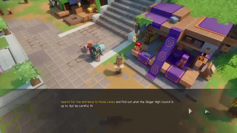 Twisted Warden arena before the fight