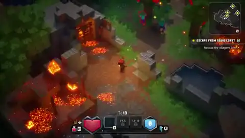 Minecraft Dungeons II first pass into the Sift